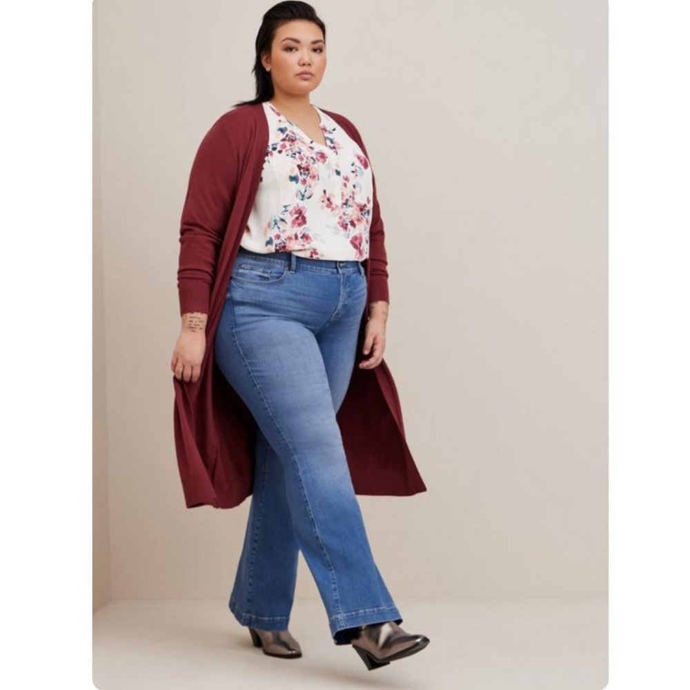 Torrid Everyday Soft Duster Open Front Cardigan - image 2
